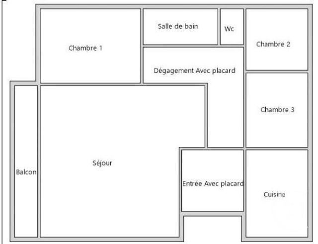 Appartement F5 à vendre - 5 pièces - 93.0 m2 - PARIS - 75012 - ILE-DE-FRANCE - Century 21 Bel Air