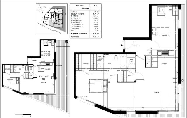 Appartement F4 à vendre - 4 pièces - 79.5 m2 - PARIS - 75012 - ILE-DE-FRANCE - Century 21 Bel Air