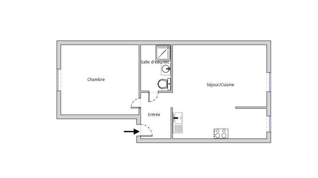 Appartement F2 à vendre - 2 pièces - 36.2 m2 - VILLENEUVE ST GEORGES - 94 - ILE-DE-FRANCE - Century 21 Bel Air