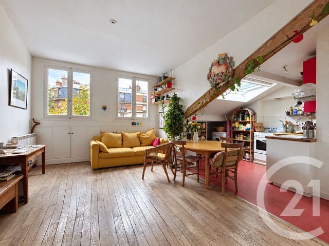 Appartement F4 à vendre - 4 pièces - 66.4 m2 - PARIS - 75020 - ILE-DE-FRANCE - Century 21 Bel Air